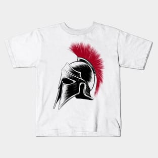 Spartan helmet Kids T-Shirt